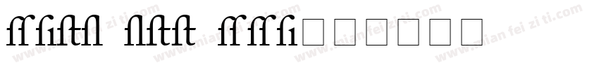 Spitbol Alternate SSi字体转换